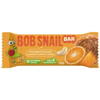 Батончик детский Bob Snail Хурма, апельсин, кеш'ю та кріспи кіноа 35 г (1740731)