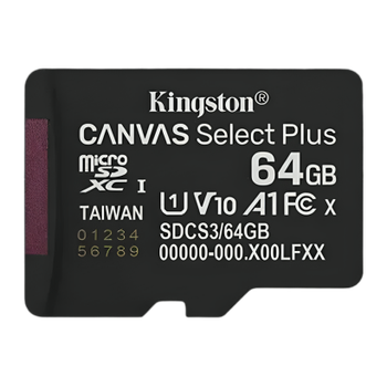 Карта Пам'яті Canvas Select Plus UHS-I U3 V30 A1 + SD Adapter 64GB