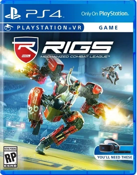 Гра RIGS Mechanized Combat League VR для PS4 \ PS5 (Blu-ray диск) - Б/У