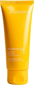 Сонцезахисне молочко для тіла SPF 50+ Academie Bronzecran Body Sunscreen Milk SPF 50+ 100 мл (3145070431006)