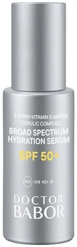 Солнцезащитная увлажняющая сыворотка Babor Broad Spectrum Hydration Serum SPF 50+ 30 мл (4015165368939)
