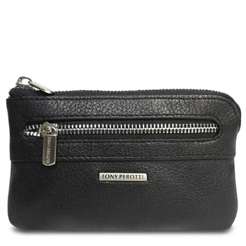 Ключница Tony Perotti New Contatto из натуральной кожи 359L nero (90418) Черная