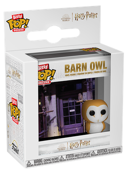 Фігурка Funko Bitty Pop! Deluxe DIORAMA: Harry Potter — Barn Owl (Eeylops Owl Emporium), Сипуха (Торговельний центр сов «Ейлопс»)