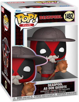 Фигурка Funko Pop! MARVEL: Deadpool — #1492 Deadpool as Don Quixote, Дэдпул в роли Дона Кихота