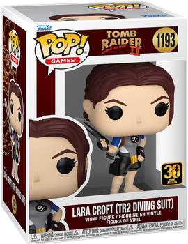Фігурка Funko Pop! GAMES: Tomb Raider — #1193 Lara Croft (TR2 Diving Suit), Лара Крофт у гідрокостюмі