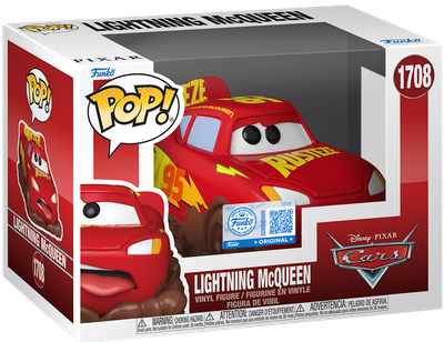 Фигурка Funko Pop! PIXAR: Cars — #1708 Lightning McQueen, Молния МакКуин