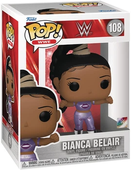 Фигурка Funko Pop! WWE: Bianca Belair — #108, Бьянка Белейр (WrestleMania)