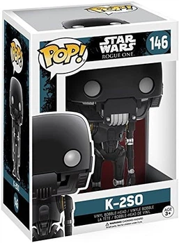 Фігурка Funko Pop! STAR WARS: Rogue One — #146 K-2SO, Дроїд К-2SO