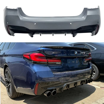 Задній бампер для BMW 5 Series G30 2017-2023 у стилі M5 LCI 2020+ для BMW 5 series G30 2017-2023 (7912)