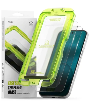 Защитное стекло Ringke Easy Slide Tempered Glass 2-Pack для Nothing Phone (4a) Pro Clear (G4as1290)