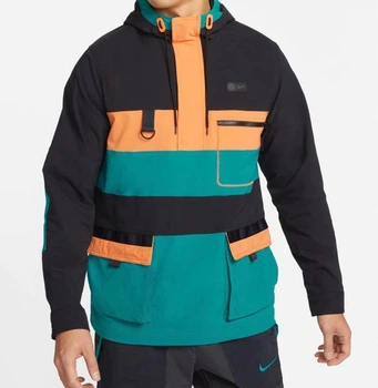Анорак Chelsea Hype Jacket Mens Black/Turquoise DD8365-467 М