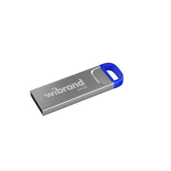 Флеш-накопичувач Wibrand USB 2.0 64Gb Falcon Блакитний 75432