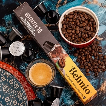 Nespresso® капсулы Belmio Ristretto (темный шоколад и пряности)