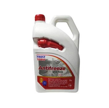 Антифриз FrostTerm G12 Red червоний готовий до використання -40°C 5 кг