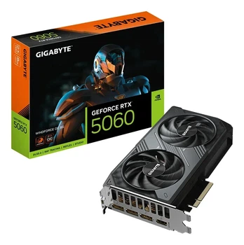 Видеокарта Gigabyte GeForce RTX 5060 WINDFORCE OC (GV-N5060WF2OC-8GD)