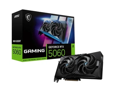 Видеокарта MSI GeForce RTX 5060 GAMING OC (RTX 5060 8G GAMING OC)