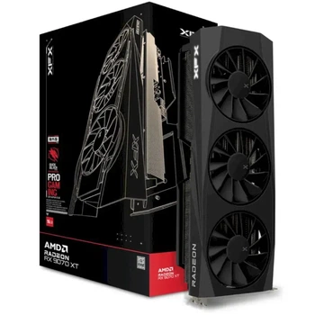 Видеокарта XFX Quicksilver AMD Radeon RX 9070XT Gaming Edition (RX-97TQICKB9)