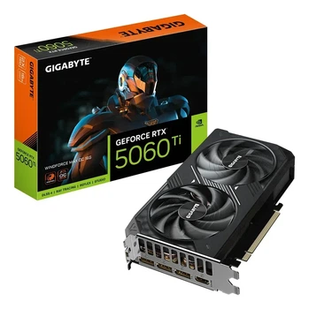 Видеокарта Gigabyte GeForce RTX 5060 Ti WINDFORCE MAX OC (GV-N506TWF2MAX OC-16GD)