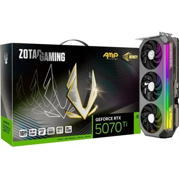 Видеокарта Zotac GeForce RTX 5070 Ti GAMING AMP Extreme INFINITY (ZT-B50710B-10P)