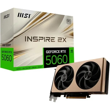 Видеокарта MSI GeForce RTX 5060 INSPIRE 2X OC (RTX 5060 8G INSPIRE 2X OC)