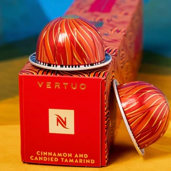 Кава в капсулах Nespresso Vertuo Cinnamon & Candied Tamarind 230 мл, 10 капсул