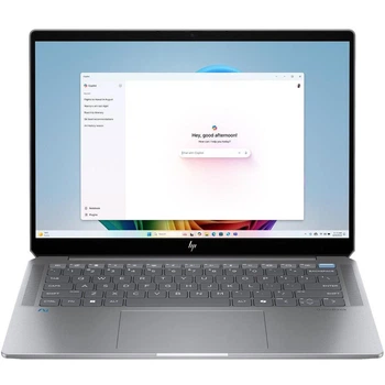 Ноутбук Hp OmniBook Ultra 14-fd0003nn (198990033556), AMD Ryzen AI 9 365 / 14" / Touch / RAM 16 ГБ DDR5X / SSD 1 TБ / AMD Radeon / Windows 11 Home / Сріблястий