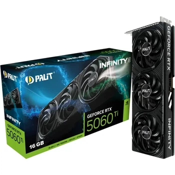 Видеокарта Palit GeForce RTX 5060 Ti Infinity 3 (NE7506T019T1-GB2061S)