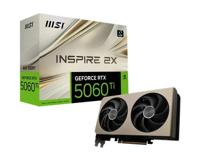 Видеокарта MSI GeForce RTX 5060 Ti INSPIRE 2X (RTX 5060 Ti 8G INSPIRE 2X)