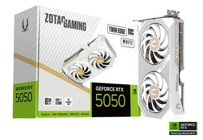 Відеокарта Zotac GeForce RTX 5050 GAMING Twin Edge OC White (ZT-B50500Q-10M)