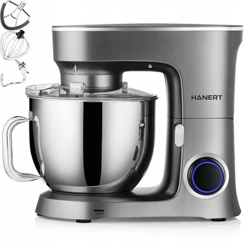Тестомес миксер планетарный Hanert Bäcker Grey 3000 Вт 7л 5253124