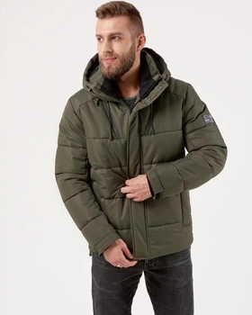 Куртка зимняя короткая мужская Riccardo KWL XL Хаки