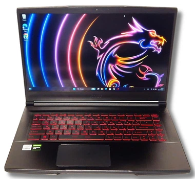 Ноутбук игровой MSI GF63 Thin 10SC 15.6" IPS Core i5-10500H 16/512 Гб GTX 1650 4Гб б/у