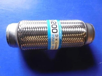 Гофра глушителя Ланос, Lanos 1.5 3х слойная 50Х200