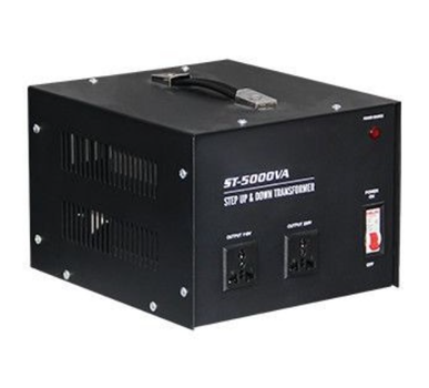 Перетворювач напруги трансформаторний універсальний ST-5000VA Input 220 V/Output 110V, Input 220 V/Output 110V+
