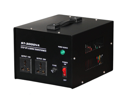 Перетворювач напруги трансформаторний універсальний ST-3000VA Input 220 V/Output 110V, Input 220 V/Output 110V+