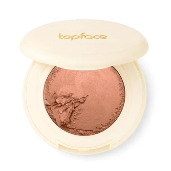 Запеченные румяна для лица Topface ProHD Natural Glow Baked Blush PT705 003 - Rosy Touch (розово-персиковый нюд), 4 г