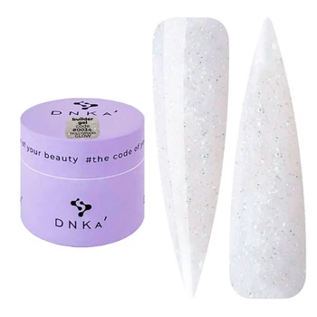 Гель моделирующий DNKa №0034 Hollywood Glow 15 мл