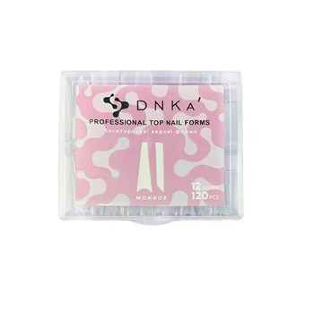 Формы для наращивания DNKa Reusable Upper Nail Forms Monroe (120 шт/уп)