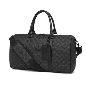 Спортивна Сумка Jordan Monogram Текстиль Чорний JRD-054-BLK