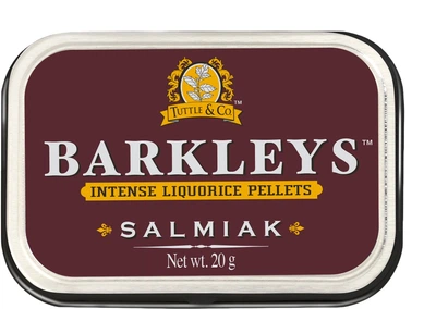 Леденцы Barkleys Pellets mini соленая лакрица 20 г (8717438744414)