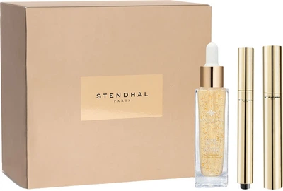Zestaw kosmetyków Stendhal Elixir de Lys Skoncentrowana kuracja 30 ml + Rozświetlacz 2.5 ml + Tusz do rzęs 8.5 ml (3355996050445)