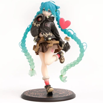 Коллекционная аниме-фигурка Taito Miku Hatsune "Outdoor" Мику Хацуне "аутдор", 18 см