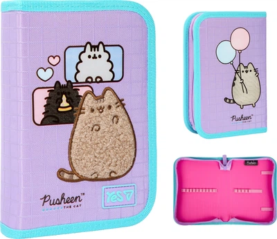 Пенал жесткий Yes одинарный без клапана HP-02 Pusheen Summer (533720)