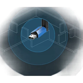 Беспроводной сетевой адаптер TP-LINK WiFi6 Plug-And-USB AX900 с внешней высокоэффективной антенной, приемник и передатчик WiFi для настольных компьютеров и ноутбуков TL-XDN7000H