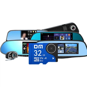 Карта пам'яті DM Daimai 32 ГБ TF (MicroSD), синя карта, карта пам'яті C10 для відеореєстратора, спеціальна карта пам'яті для камер спостереження, сумісна з Xiaomi 360 Lingdu Didingpai