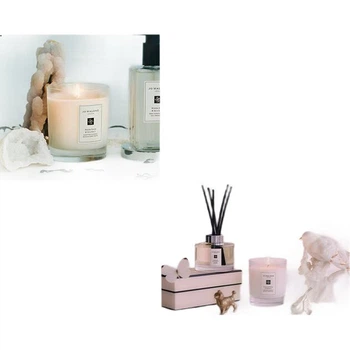 Свеча ароматическая Jomalone лаванда/морская соль, 200г, подарочная