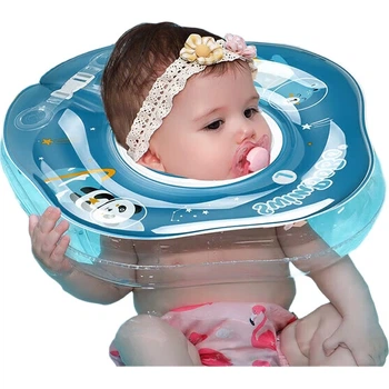 Круг Swimbobo BO1002L плавательный для шеи детский, синий