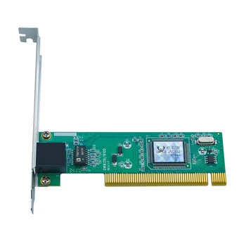 Карта EB-LINK 8139D сетевая PCI Fast Ethernet однопортовая, для ПК, 100Мбит/с