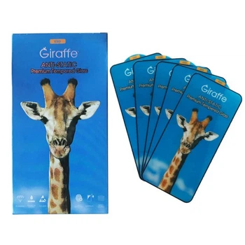 Захисне скло Giraffe Anti-static glass for Samsung S24 black тех упаковка (5шт)