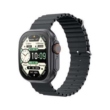 Смарт-годинник XO M11Ultra Curved Screen 9th Generation Wireless Charging Smart Talking Watch чорний